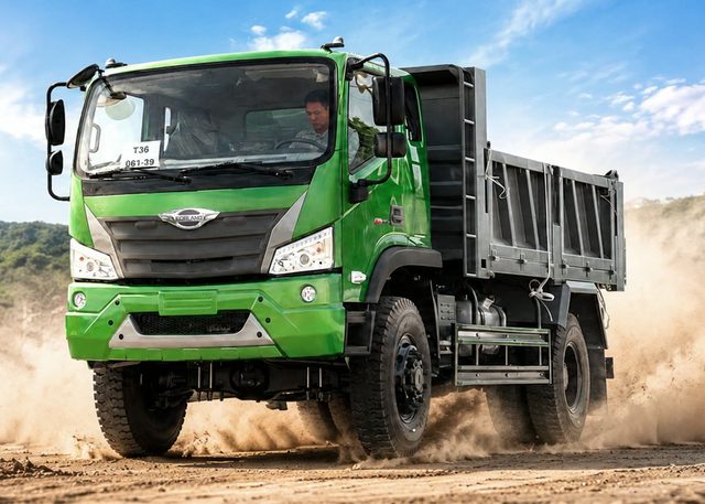 Xe ben VEAM: Forland X160 hai cầu